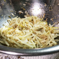 亞豆美's cooksnap of when they made 簡単一品！もやしの旨塩ナムル.