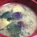 まもくるりん's cooksnap of when they made 朝のなすとみょうがとわかめの味噌汁.