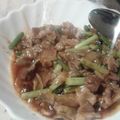 ちぃママ☆ミ's cooksnap of when they made 豚バラとニンニクの芽の甘辛炒め.