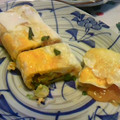 tamotan∞'s cooksnap of when they made ねぎとかつお節の目玉焼き巻き♪.