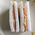amileamila's cooksnap of when they made 行楽に☆卵とハムのサンドイッチ.