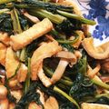 ゆきんちょさん's cooksnap of when they made カブの葉と油揚げのお浸し.