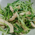 コンテちゃん's cooksnap of when they made 水菜とささみのごまポンマヨ和え.