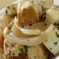 ぴよみ★'s cooksnap of when they made めんつゆde青海苔風味☆はんぺん炒め.