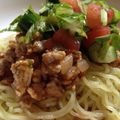 jonnychuck's cooksnap of when they made TACOミート冷やし中華.