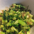 miiko大好き's cooksnap of when they made かぶの葉 おかか炒め.