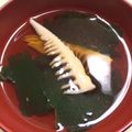 ステルトミチル's cooksnap of when they made 手抜きたけのこのお吸いもどき.
