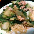 みっすぅん's cooksnap of when they made 豚バラと小松菜のあんかけ焼きそば.