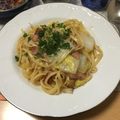 クックZ0RJEX☆'s cooksnap of when they made 絶品☆白菜とベーコンのペペロンチーノ♡.