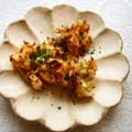ショコラのネネ's cooksnap of when they made 簡単 キャベツと裂きイカのかき揚げ♡.