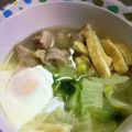 龍美栄桜み's cooksnap of when they made 10分和食！べか菜と鶏肉の煮もの.
