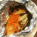 Faiza's cooksnap of when they made 醤油麹で鮭のホイル焼き.