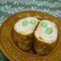 赤い電話's cooksnap of when they made 【学生提案】枝豆入り卵焼き.
