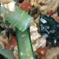 SUGERRING's cooksnap of when they made 小松菜とちくわの卵とじ.