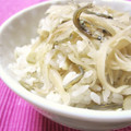 朝まと's cooksnap of when they made 新生姜とじゃこの炊き込みご飯.