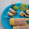 puniＫ's cooksnap of when they made 竹輪で鯉のぼり★.