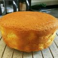 ひらヒロりん's cooksnap of when they made スポンジケーキ（18ｃｍ）.