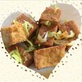 どんまま's cooksnap of when they made 外はカリッ！中はフワッ！俺流台湾風厚揚げ.