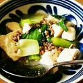 182temps's cooksnap of when they made 豚挽き肉とチンゲン菜の豆腐スープ炒め.