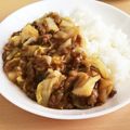 クックX9GUEX☆'s cooksnap of when they made キャベツと挽き肉◎丼.