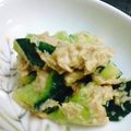 やよぴん's cooksnap of when they made きゅうりのツナ味噌和え。.