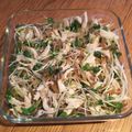 ごんごん⊃'s cooksnap of when they made 簡単♡ごま油でザーサイと茹で鶏のサラダ.