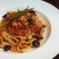 812Mikey's cooksnap of when they made ひよこ豆のラグーあえタリアテッレ.
