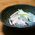 ちゃん★☆'s cooksnap of when they made 簡単★葛きり酢の物サラダ！★混ぜるだけ♪.