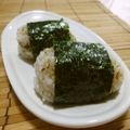 赤い電話's cooksnap of when they made 香ばし感プラス！海苔のつくだ煮おにぎり♪.