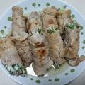 ☆kinoko☆'s cooksnap of when they made 水菜の豚肉巻きさっぱりレモンソースがけ.