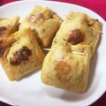 kaaa7♡'s cooksnap of when they made ダイエット☆納豆とはんぺんの油揚げ包み.