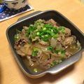 ともぱんたから's cooksnap of when they made 牛肉と新玉ねぎの甘辛焼き☆.