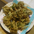 ひれまま's cooksnap of when they made 簡単 キャベツと裂きイカのかき揚げ♡.