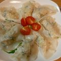 natsutarou's cooksnap of when they made つるっつるっ　鶏水餃子.