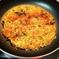 ゆち15's cooksnap of when they made 焼きそばチーズのおつまみガレット.