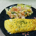 クック81NK9U☆'s cooksnap of when they made 簡単！卵焼き！ひき肉と玉ねぎのオムレツ.