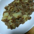 ナーちゃん's cooksnap of when they made ★簡単！美味しい挽肉とじゃがいも甘辛煮♪.