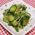 tokotann's cooksnap of when they made きゅうりとかいわれの梅おかか和え.