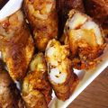 ＊＊ななみ＊＊'s cooksnap of when they made キムチ〜ちくわの豚バラ巻き☆.