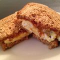 nososon's cooksnap of when they made 【男の料理】京都流 たまごサンド♪.