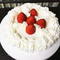 えりもってぃ☆'s cooksnap of when they made いちごのショートケーキ★.