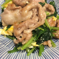 liarra's cooksnap of when they made 小松菜と豚肉の中華炒め.