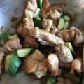1035's cooksnap of when they made 調味料2つ☆さっぱり鶏ときゅうりの炒め物.