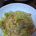 クロサト's cooksnap of when they made キャベツとツナの和風パスタ☆.