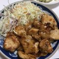 natume818's cooksnap of when they made 驚きの柔らかさ！鶏ムネ肉で山賊焼き.