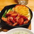 sug8's cooksnap of when they made スキレットでハッセルバッグポテト.