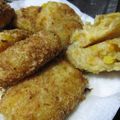 ちばたま's cooksnap of when they made ♡バターコーンコロッケ♡.