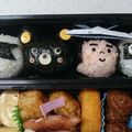 河了貂's cooksnap of when they made キャラ弁☆子供の日☆金太郎弁当.