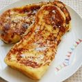 小柄少女's cooksnap of when they made お父さんのフレンチトースト.