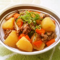 えれぼん's cooksnap of when they made 簡単作り置きも！豚こま肉じゃが.
